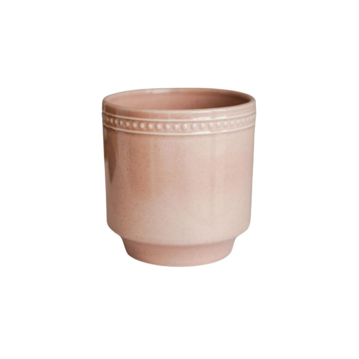 Ivyline 18cm Clover Pink Reactive Pot