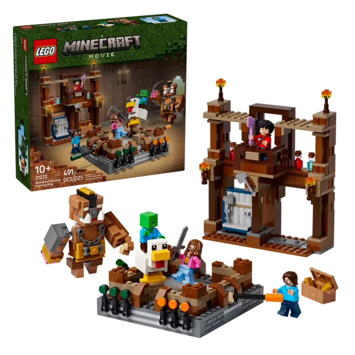 LEGO Minecraft Woodland Mansion Fighting Ring
