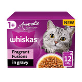 Whiskas 40x85g Pouches 1+ Aromatic Fusion in Gravy