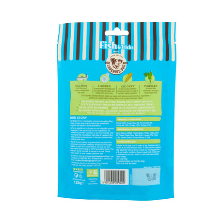 Laughing Dog 125g Grain Free Fish & Tricks Treats