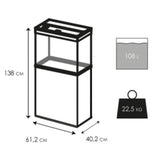 Ciano Emotions Pro 60 Black Aquarium & Stand