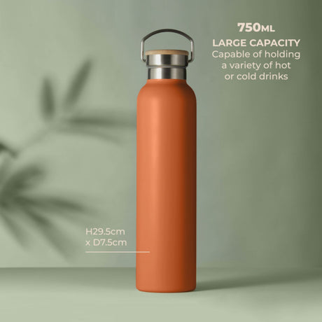 Tower 750ml Turmeric Stainless Steel Insulated Bottle