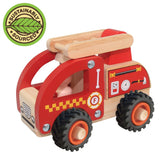 House Of Marbles Wooden Brrm-Brrms Emergency Vehicles