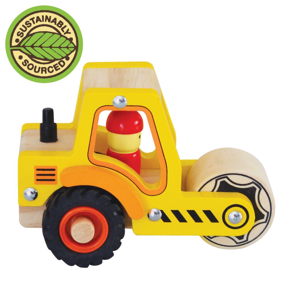 House Of Marbles Wooden Brrm-Brrms – Construction Vehicles