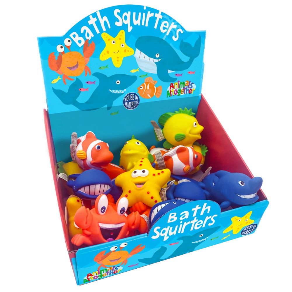 House Of Marbles Squirty Sealife Bath Toys (Assorted)
