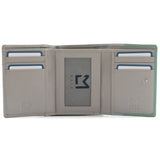 Mala Leather Valais Midi Tri Fold Purse