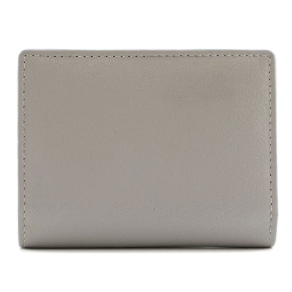 Mala Leather Valais Midi Tri Fold Purse