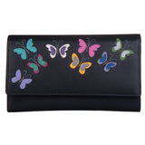 Mala Leather Black Juno Matinee Purse