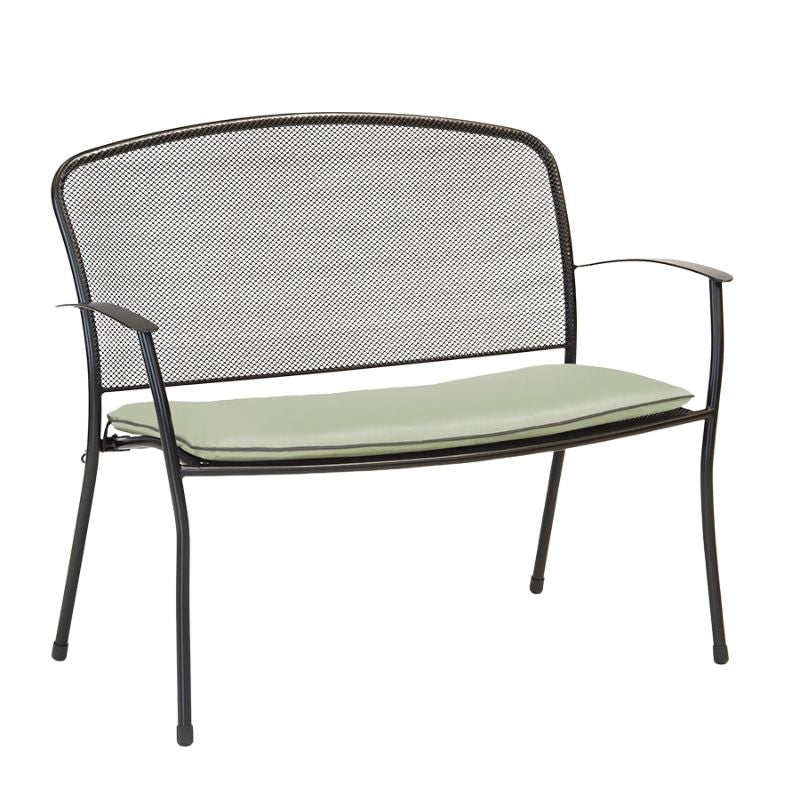 Kettler Caredo Bench with Bench Pad - Sage