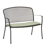 Kettler Caredo Bench with Bench Pad - Sage