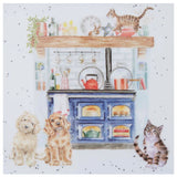 Wrendale Designs 8cm 'Country Kitchen' Mug & Tray Set