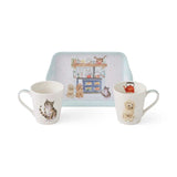 Wrendale Designs 8cm 'Country Kitchen' Mug & Tray Set