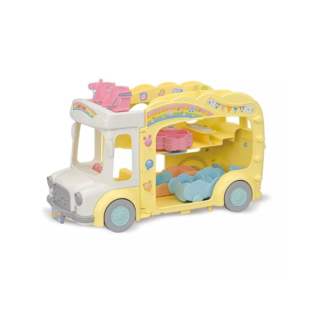 Sylvanian Families Rainbow Fun Nursery Bus