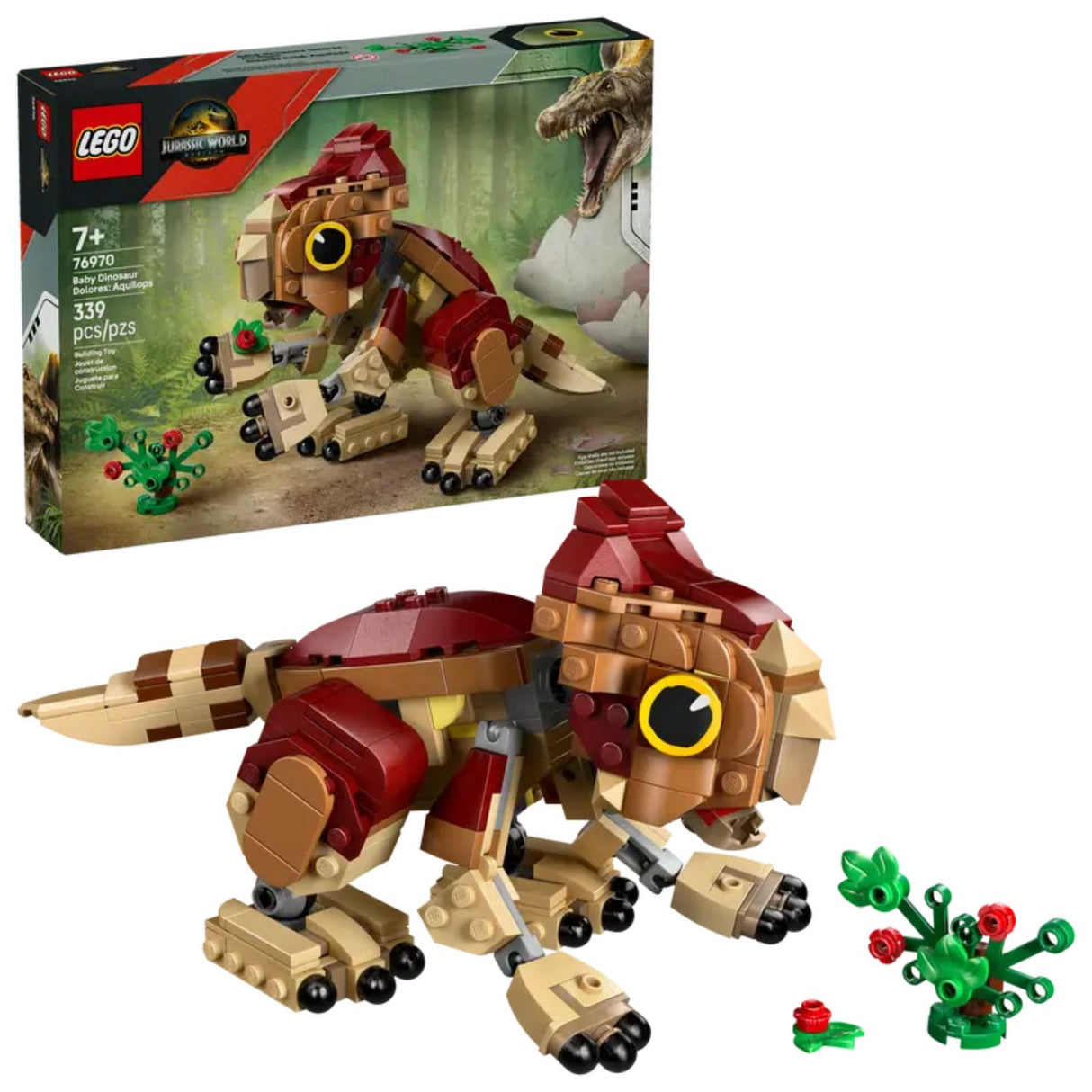 Lego Jurassic World Baby Dinosaur Dolores: Aquilops