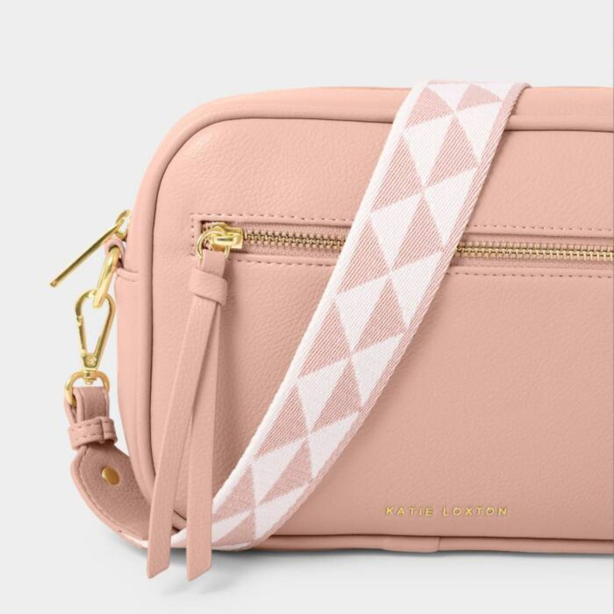 Katie Loxton Deep Blossom Pink Hallie Crossbody Bag