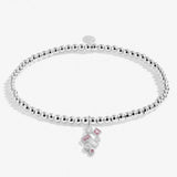 Joma Jewellery Silver A Little 'Happiest Of Birthdays' Bracelet