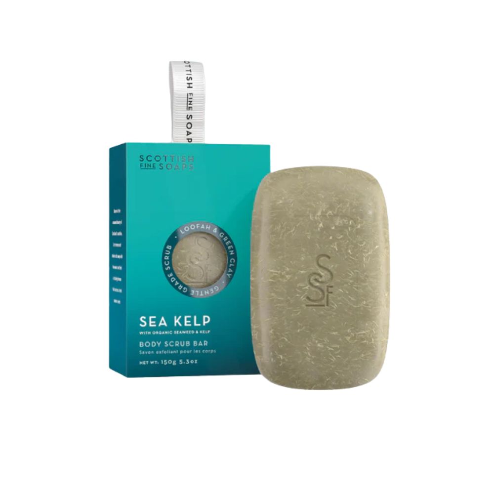 Scottish Fine Soaps 150g Sea Kelp Body Scrub Bar