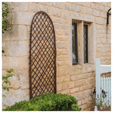 Gardman 1.2m Framed Curved Willow Trellis Panel