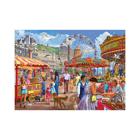 Gibsons Games 1000 Piece Hastings Promenade Jigsaw Puzzle