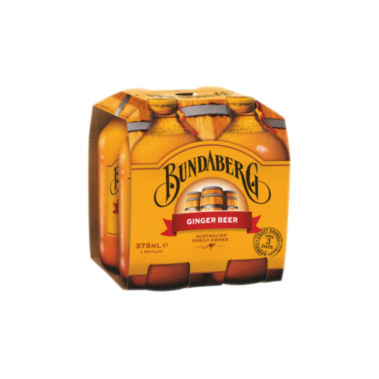 Bundaberg 375ml Ginger Beer Stubby