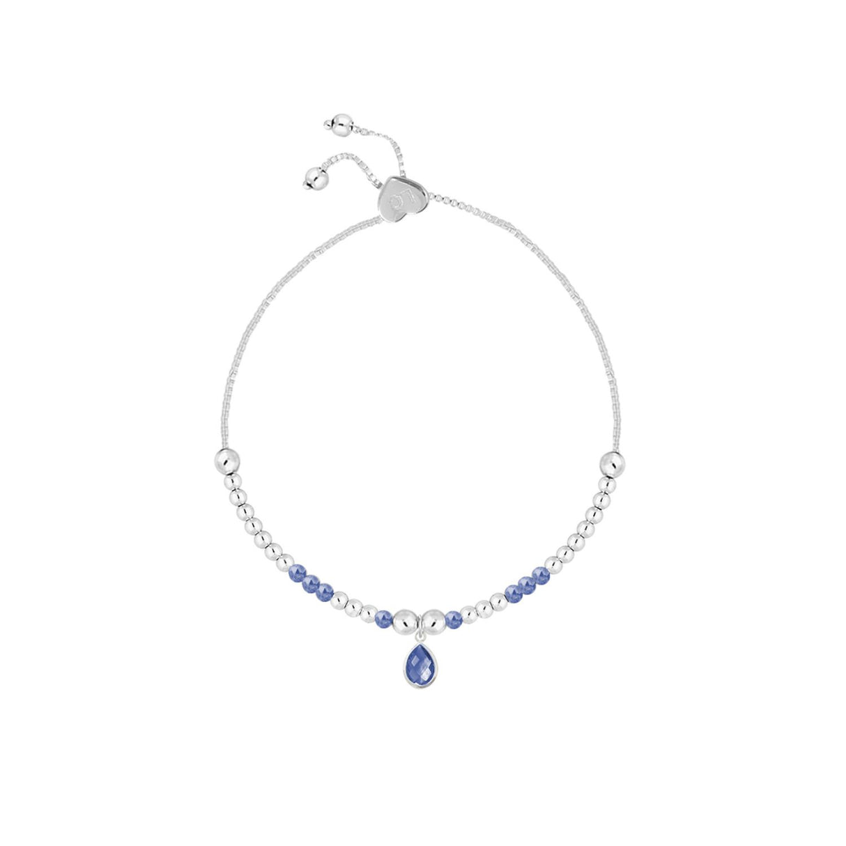 Life Charms September Birthstone Bracelet
