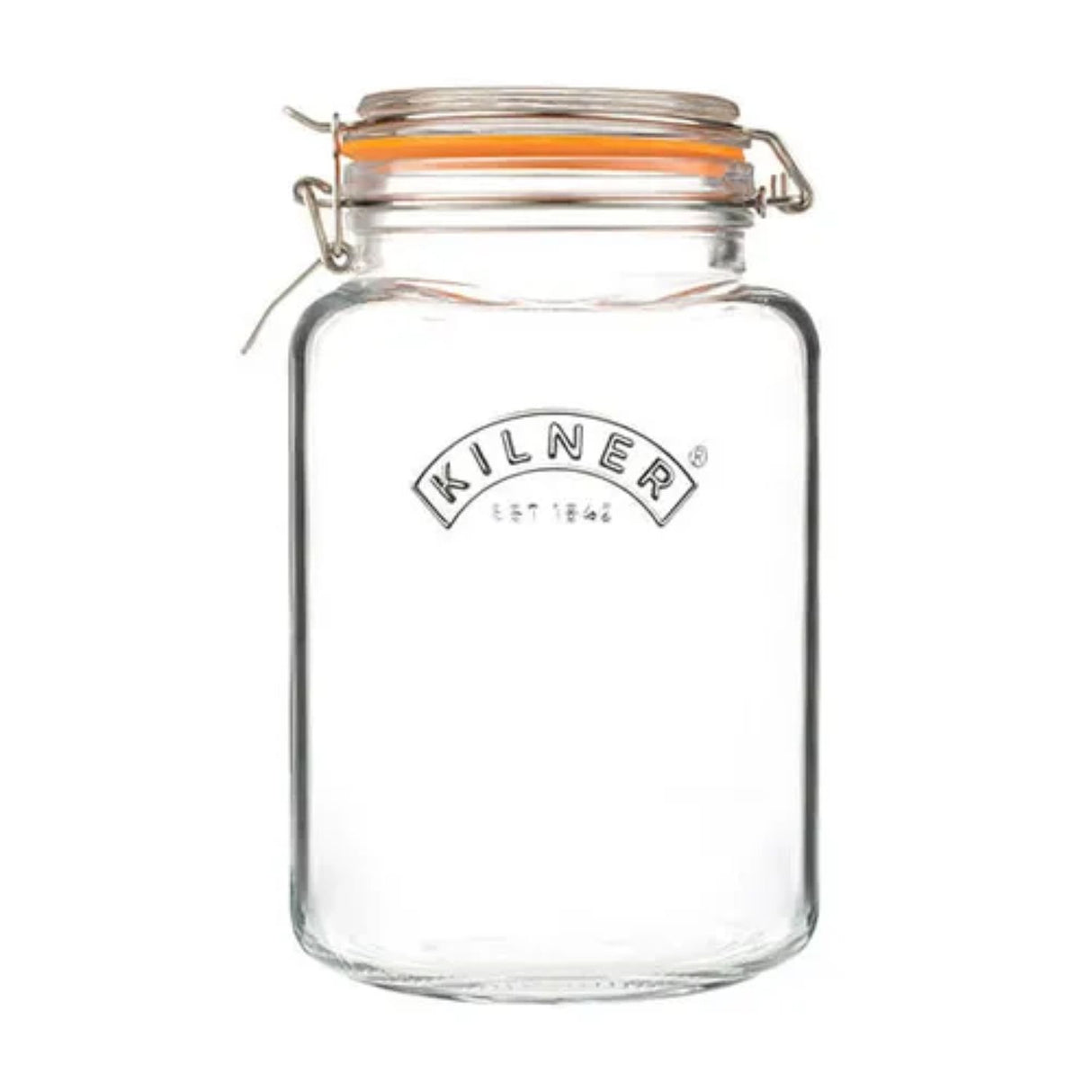 Kilner 3 Litre Square Clip Top Jar