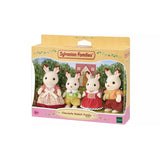 Sylvanian Families Chocolate Rabbit Family