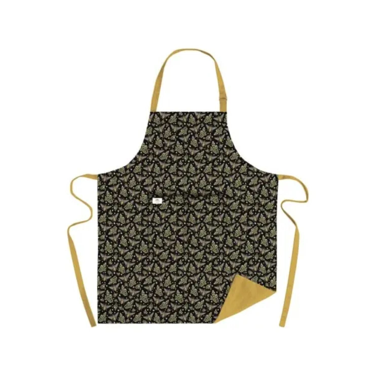 Catherine Rowe Honey Bee Pattern Organic Cotton Adjustable Apron – Old ...