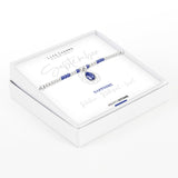 Life Charms September Birthstone Bracelet