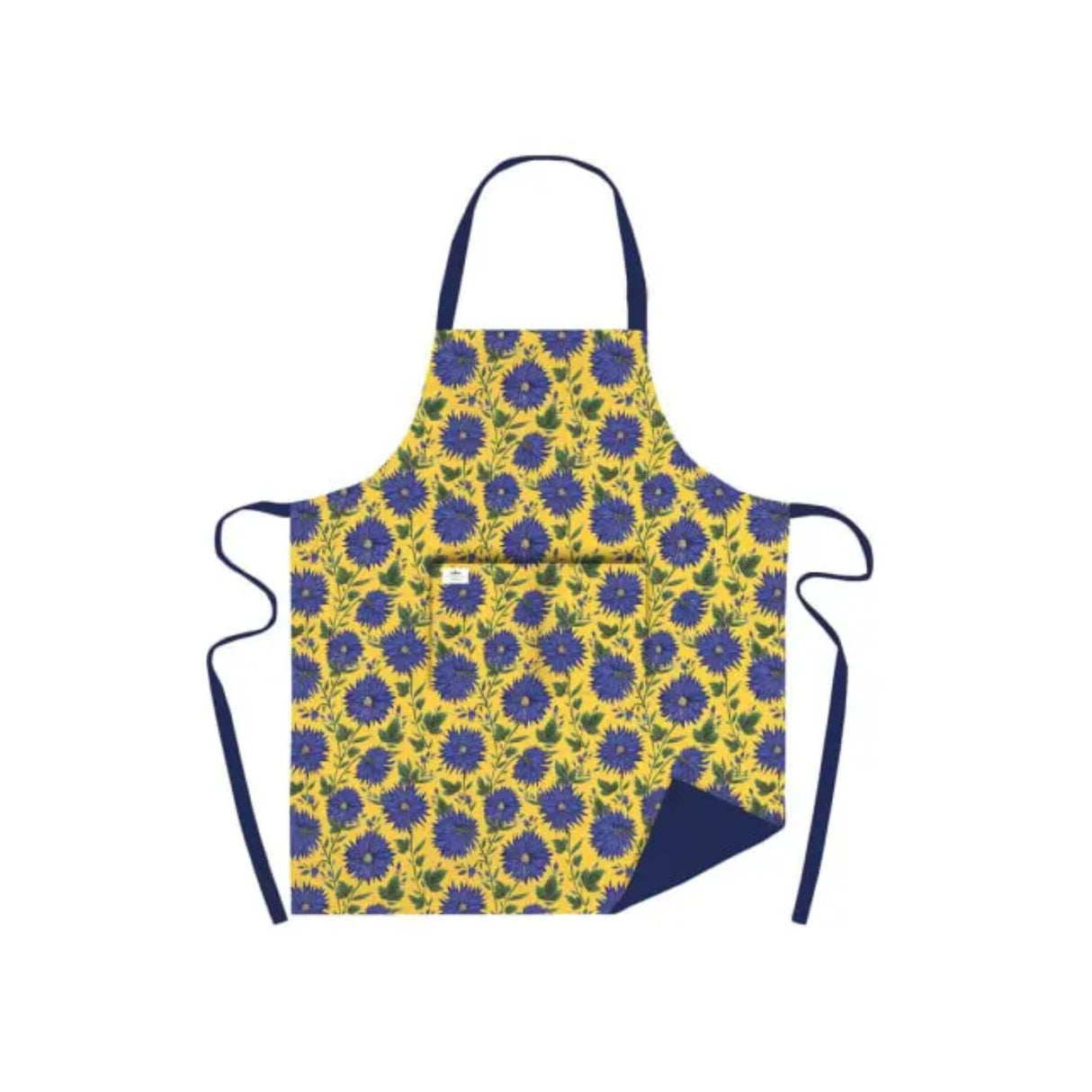 Catherine Rowe Blue Flowers Apron