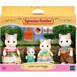 Sylvanian Families Latte Cat Family