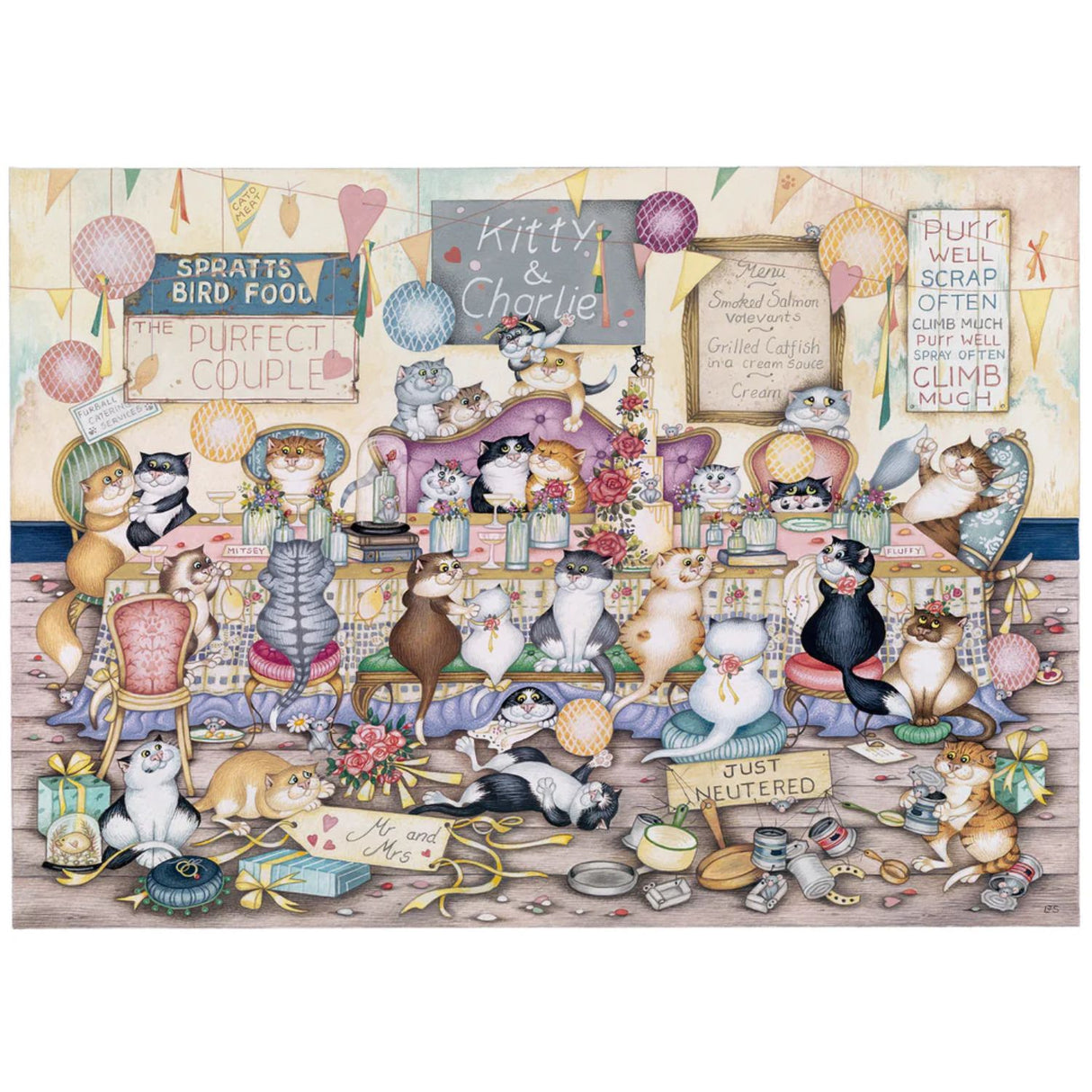 Gibsons Games 1000 Piece Happy Ever After Jigsaw Puzzle