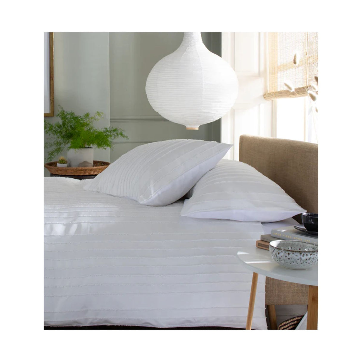 Deyongs Double Parallel Textured Easy Care Duvet Bedlinen