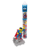 Plus Plus 100 Piece Superhero Jigsaw Tube