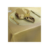 Walton & Co 220cm Gold Glitz Tablecloth