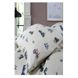 Deyongs Single On The Land Easycare Cotton Rich Reversible Duvet Set