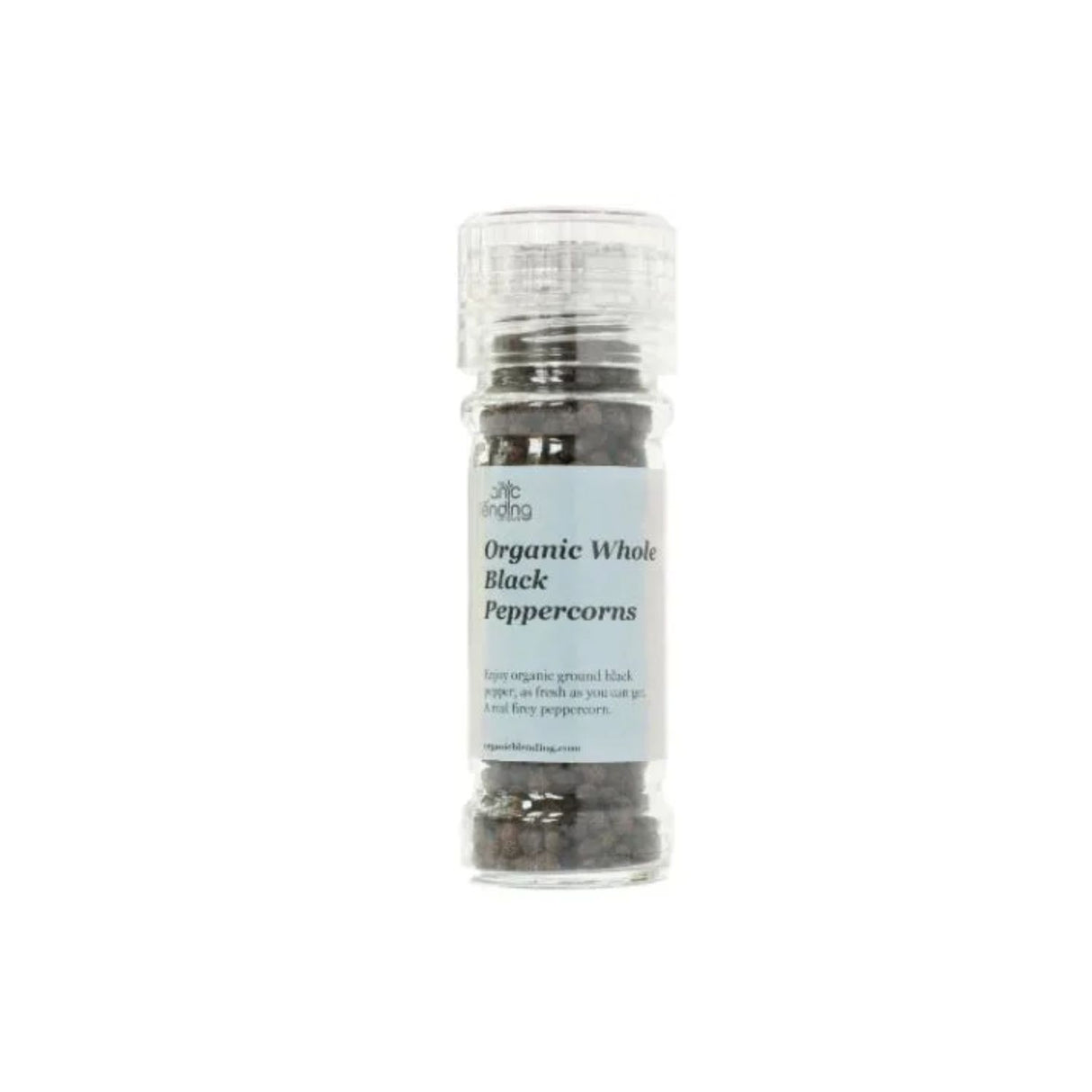 Organic Blending 120g Black Pepper Grinder