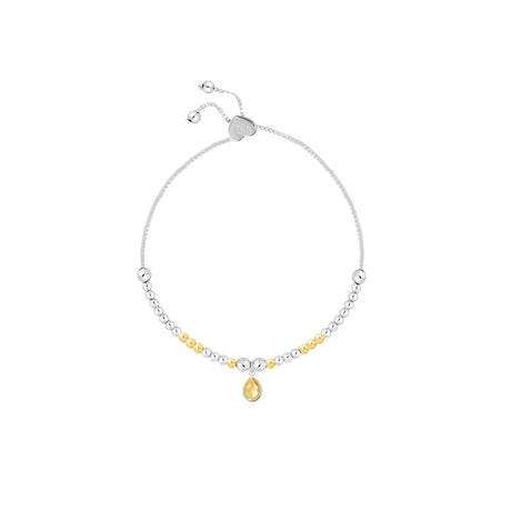 Life Charms November Birthsone Bracelet