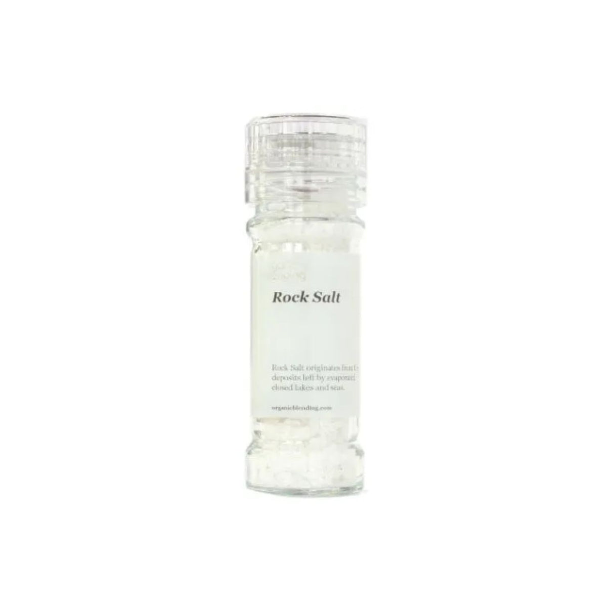 Organic Blending 120g Rock Salt Grinder