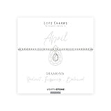Life Charms April Birthstone Bracelet