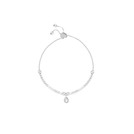 Life Charms April Birthstone Bracelet