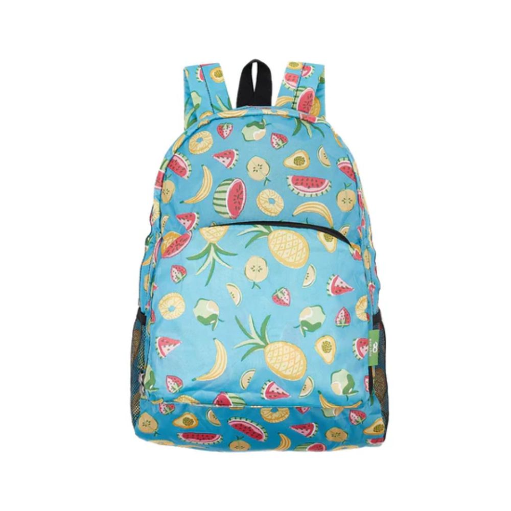 Eco Chic Lightweight Foldable Backpack Mixed Fruits