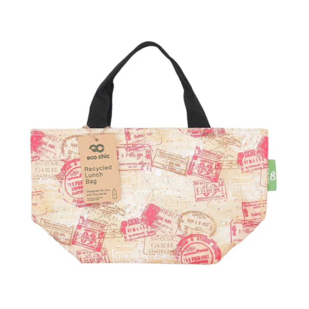 Eco Chic Lightweight Foldable Lunch Bag Travel Transport