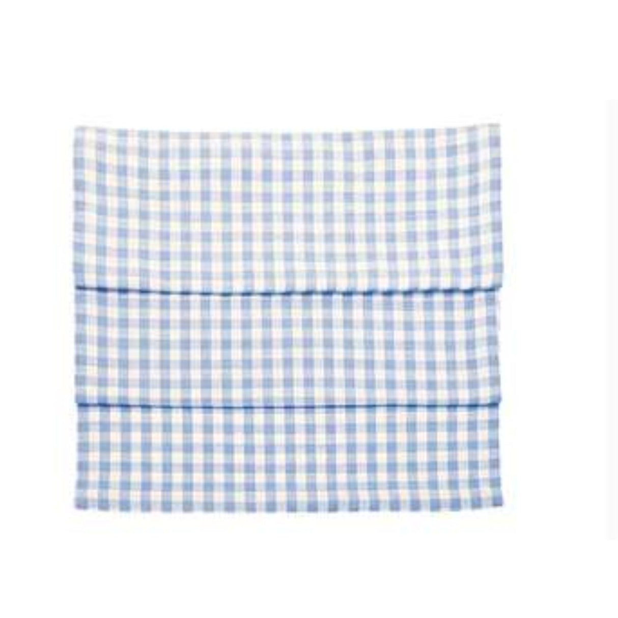 Walton & Co Blue Gingham Table Runner