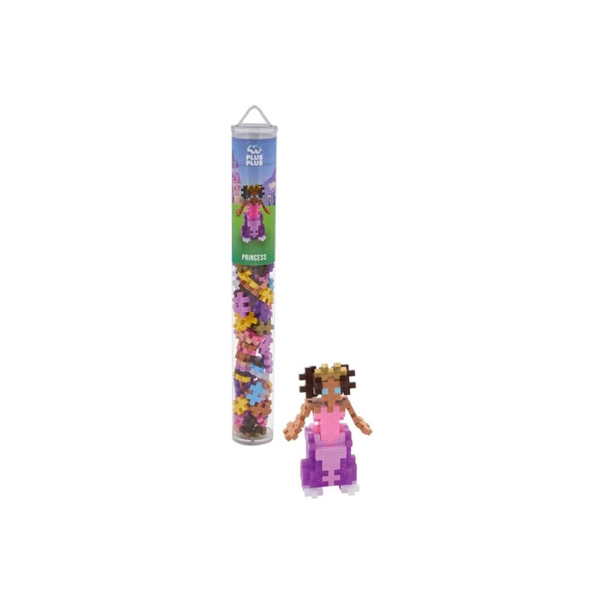 Plus Plus 100 Piece Princess Jigsaw Tube