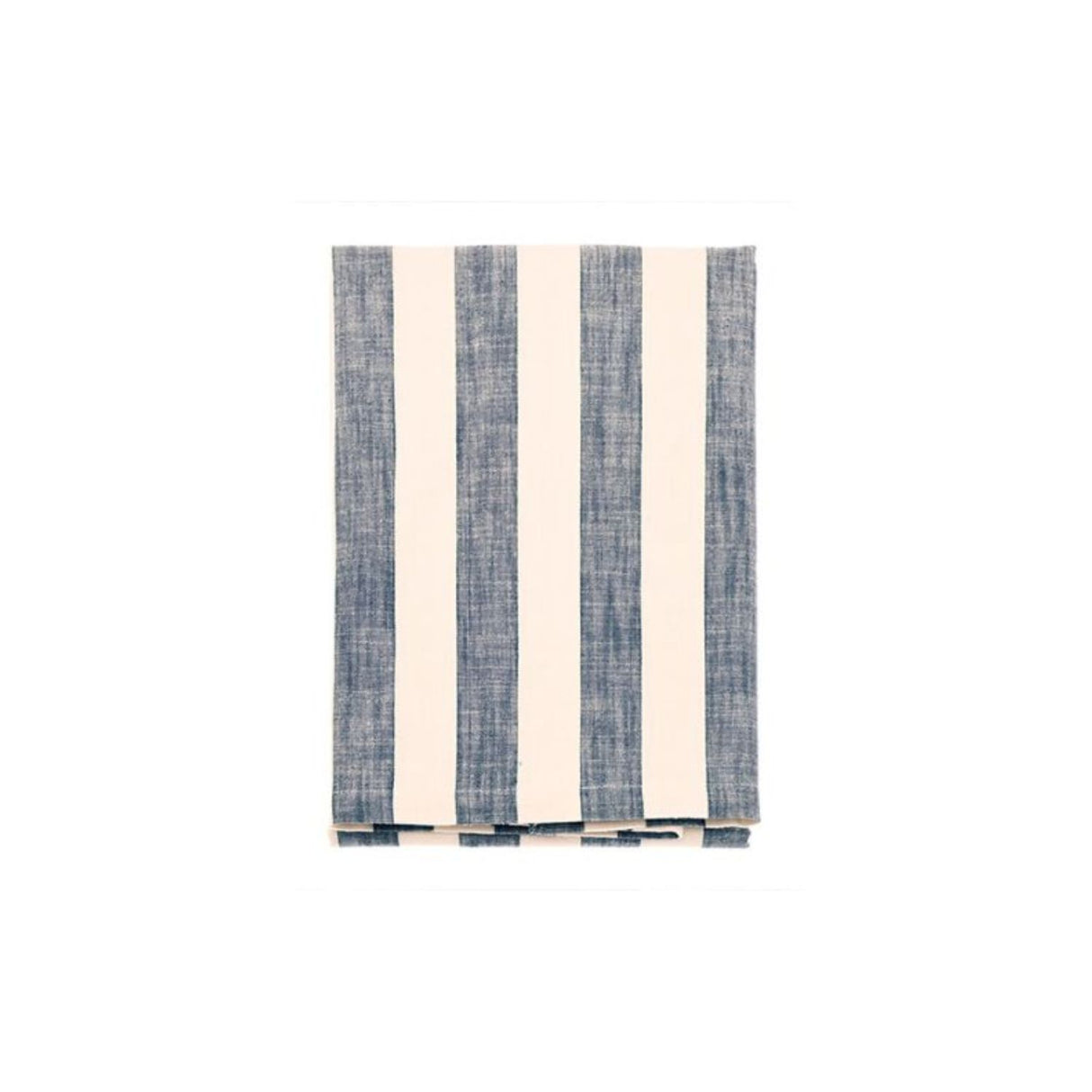 Walton & Co Wide Stripe Tablecloth Flint