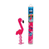 Plus Plus 100 Piece Flamingo Jigsaw Tube