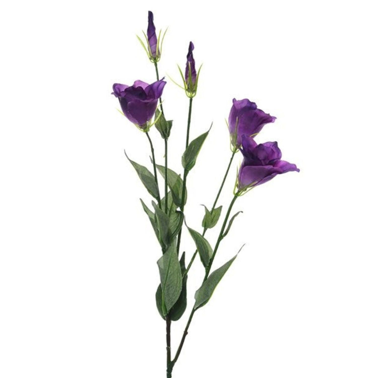 CB Imports 80cm Purple Artificial Lisianthus Spray