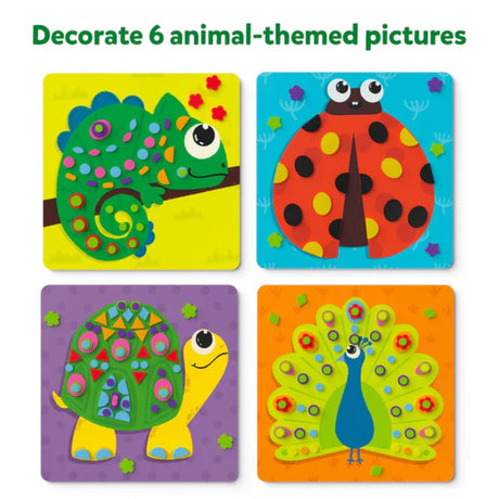 Skillmatics Fun with Foam: Amazing Animals No Mess Sticker Art (Ages 3-7)