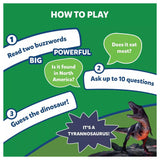 Skillmatics Guess in 10: Deadly Dinosaur Trivia Card Game (Ages 8+)